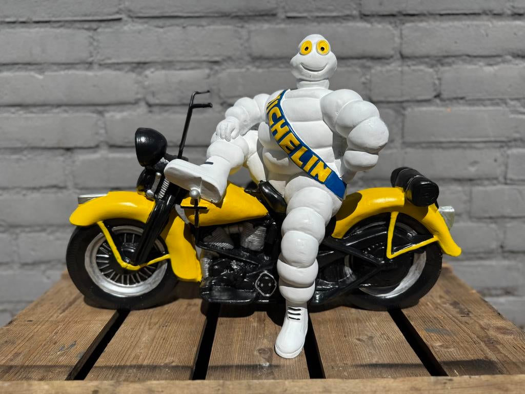 Image publicitaire Michelin Bibendum, Enlèvement, Comme neuf, Panneau publicitaire