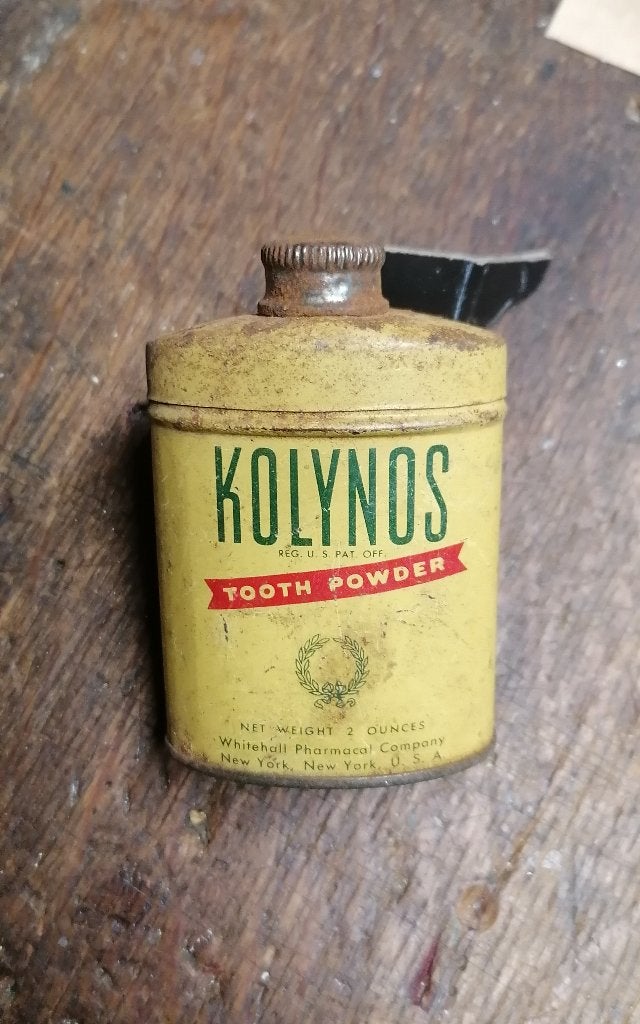 Poudre militaire dent US army WW2 kolynos, Collections, Envoi, Autres, Autres types