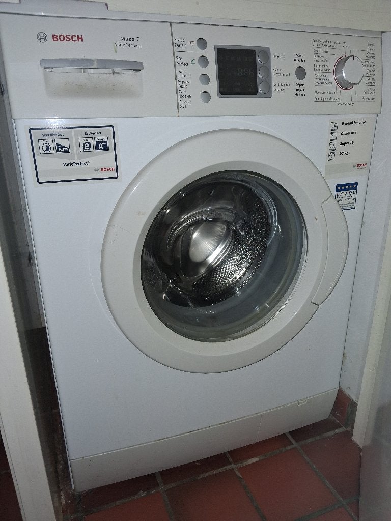 wasautomaat Bosch, Elektronische apparatuur, Ophalen, Gebruikt, Minder dan 85 cm, Energieklasse A of zuiniger