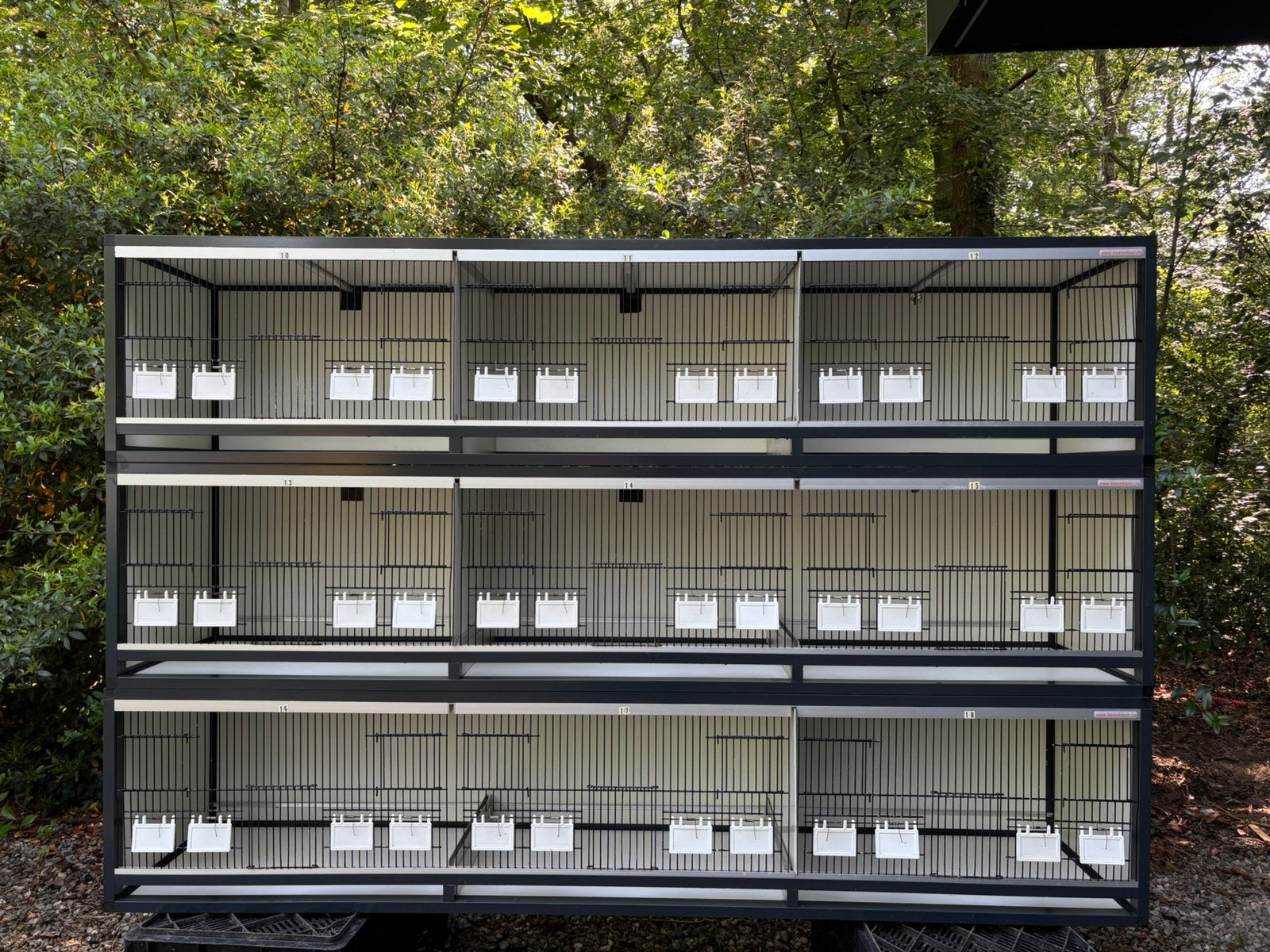 Aluminium kweerkooien, Dieren en Toebehoren, Ophalen of Verzenden, Zo goed als nieuw, Aluminium