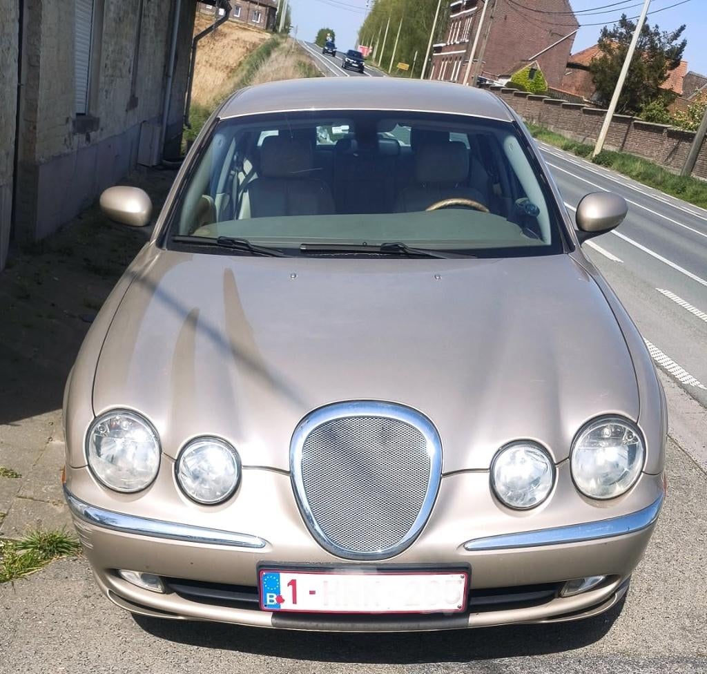 Jaguar S-Type 2.5 v6, Auto's, Jaguar, Automaat, Achterwielaandrijving, 1750 kg, Beige
