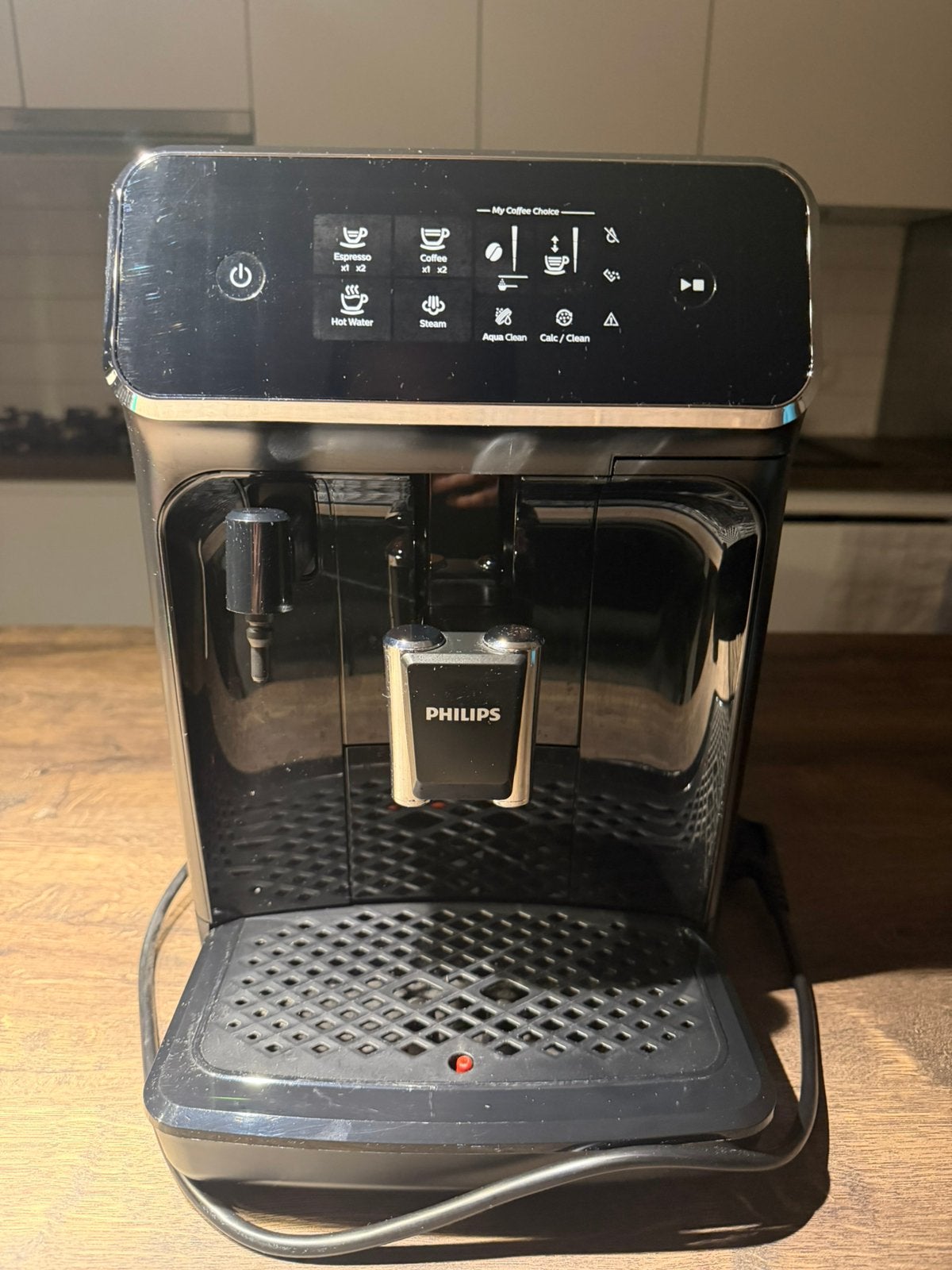 Philips automatisch koffiemachine nieuwstaat en nog garantie, Electroménager, Réservoir d'eau amovible, Café en grains, Comme neuf