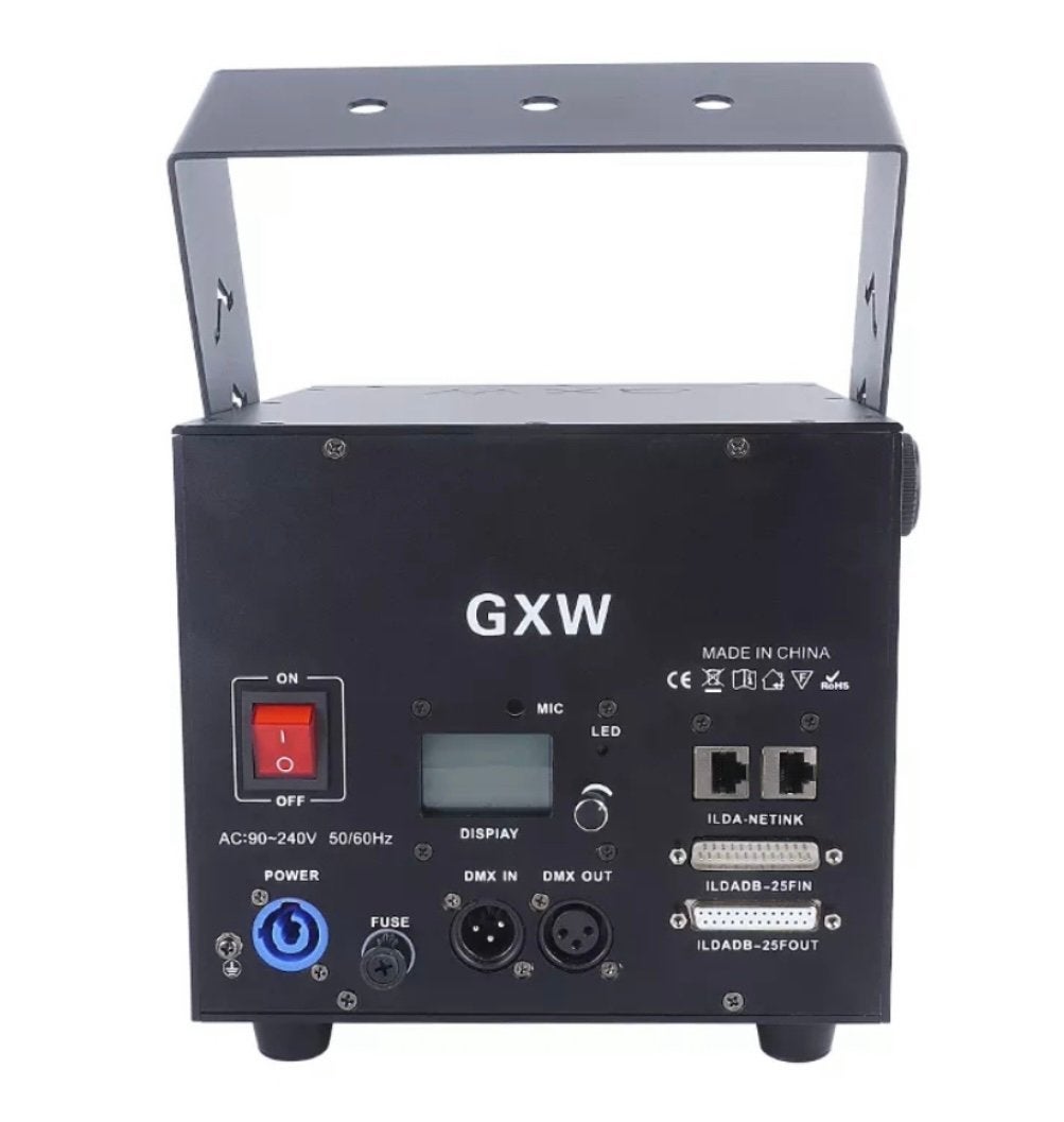 Laser RGB 5 WATT, Muziek en Instrumenten, Licht en Laser, Ophalen, Zo goed als nieuw, Laser