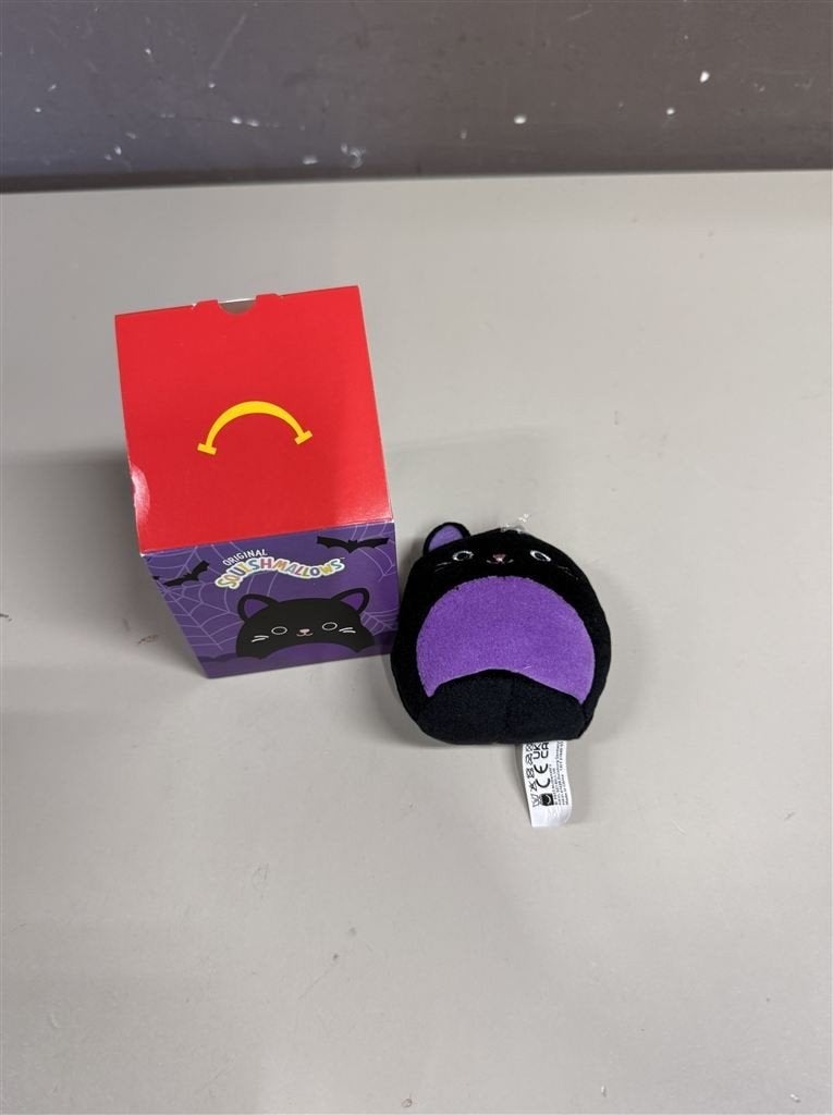 McDonalds Squishmallow Happy Meal Toy Autumn The Cat [2023], Enlèvement ou Envoi, Neuf, Squishmallow