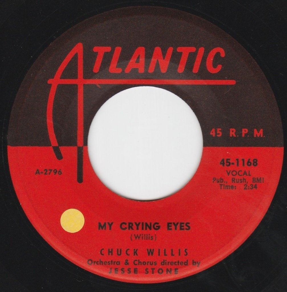 Chuck Willis / My Crying Eyes * Oldies Blues *, CD & DVD, Enlèvement ou Envoi, 7 inch, Utilisé, Housse de protection extérieure