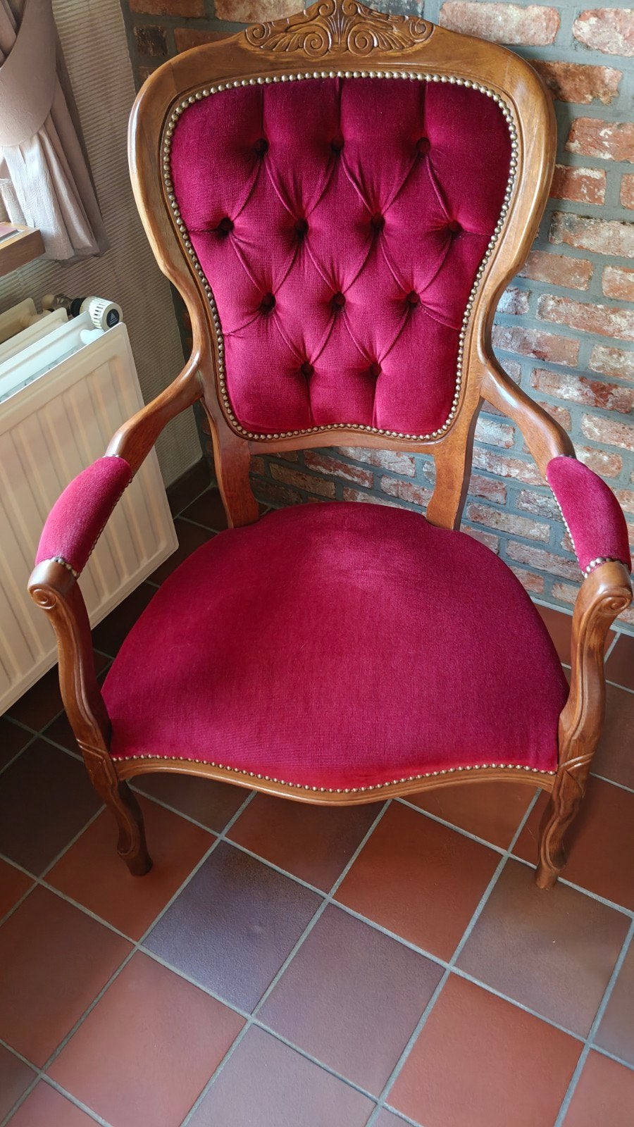 chaise baroque, Enlèvement