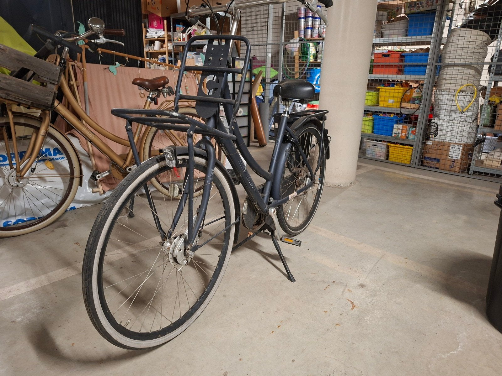 dames fiets CORTINA U4 transport, Fietsen en Brommers, Fietsen | Dames | Omafietsen, Ophalen, Gebruikt, Cortina U4 Transport, 47 tot 50 cm