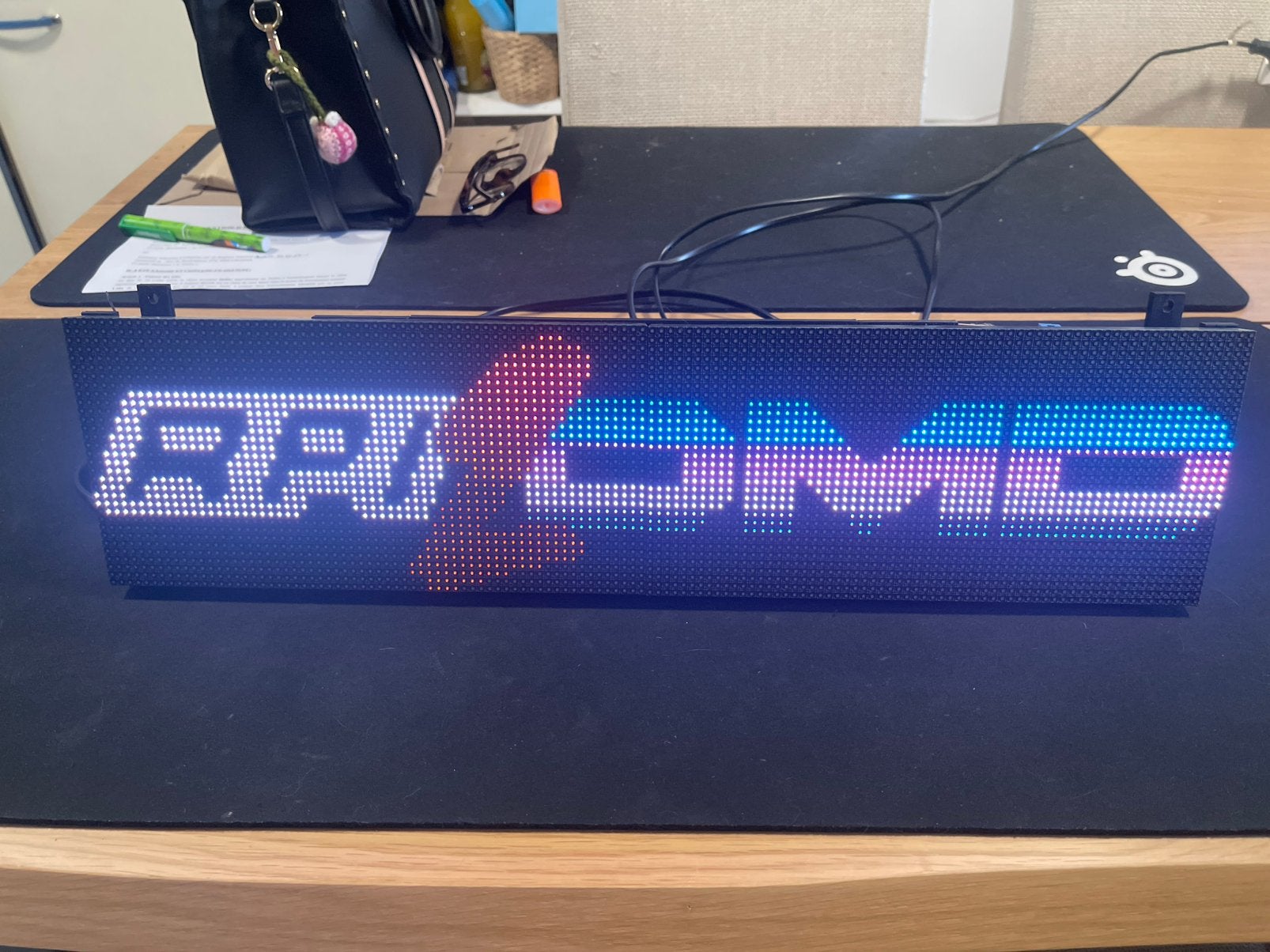 Afficheur LED RPI2DMD Complet & Assemblé  Borne Arcade, Consoles de jeu & Jeux vidéo, Consoles de jeu | Autre, Enlèvement, Comme neuf