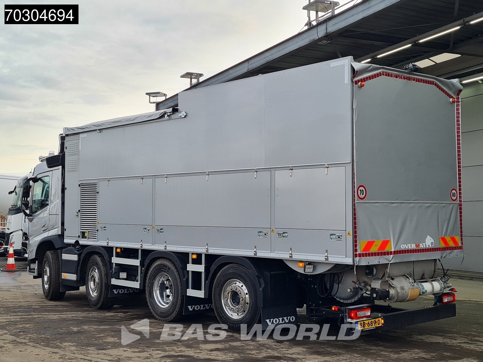Volvo FM 460 8X2 NEW OVERMAT MSA 13.6.3 TWIN PTO Dry + Liqui, Achat, Euro 6, Entreprise, 338 kW