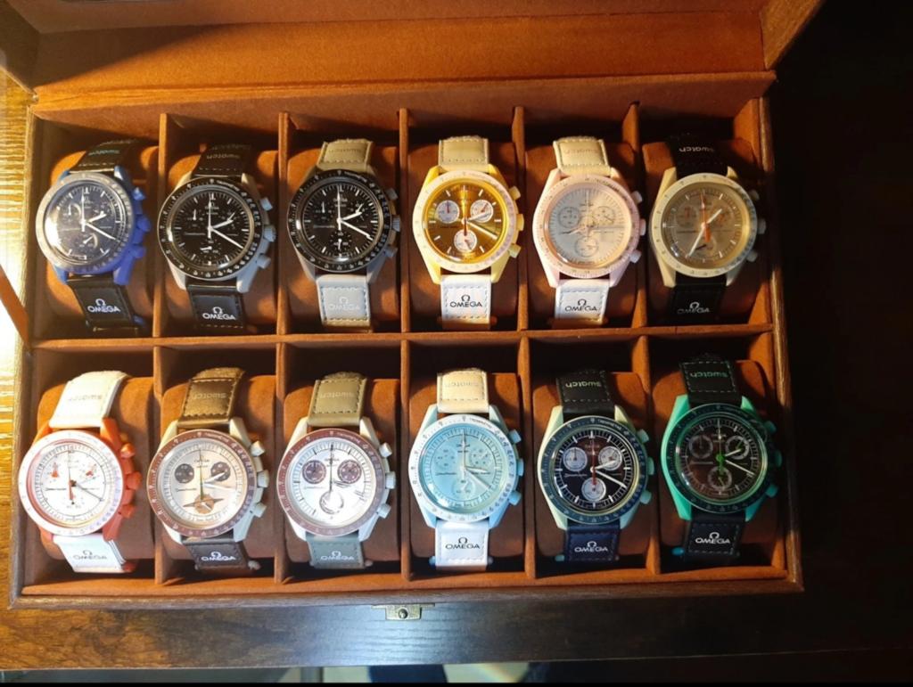 Collection Complète Moonswatch Omega X Swatch 11+1, Enlèvement ou Envoi, Omega