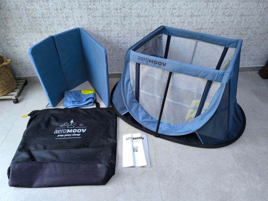 AeroMoov Instant Reisbed/ Camping bed (Opvouwbaar), Ophalen, Gebruikt, Reisbedje