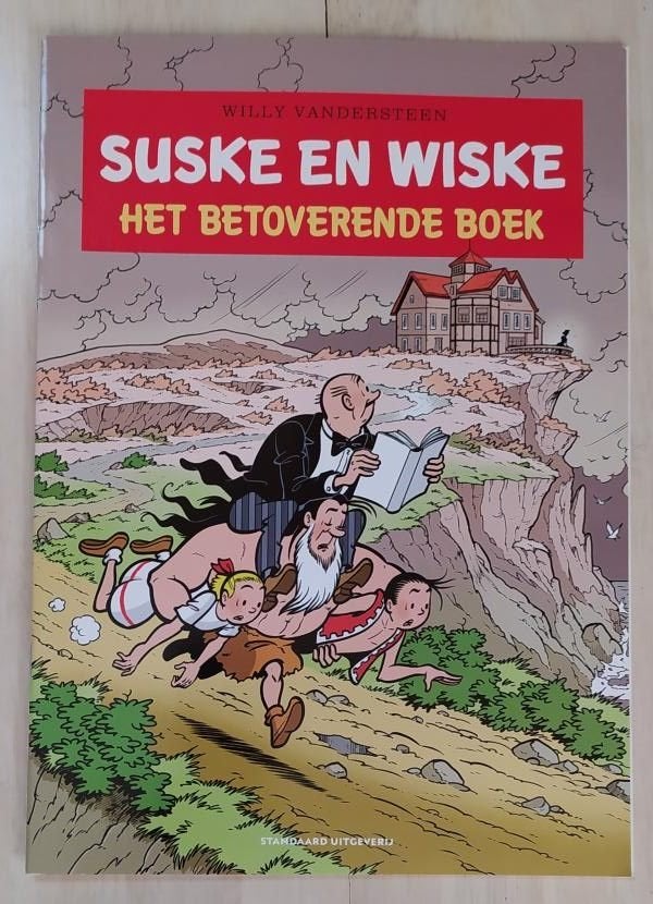 Suske en Wiske - Het betoverende boek (stickeralbum), Enlèvement ou Envoi