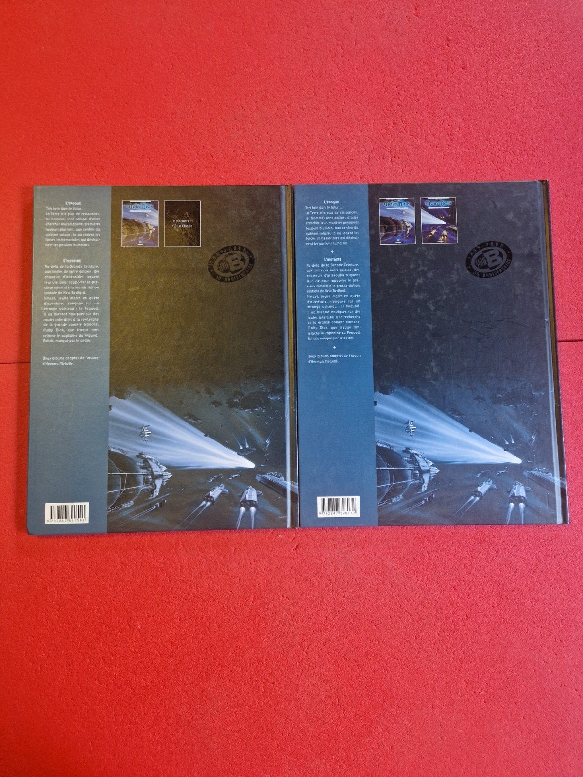 lot de 2 bd moby dick 1 et 2,EO (intégrale de la série), Enlèvement ou Envoi