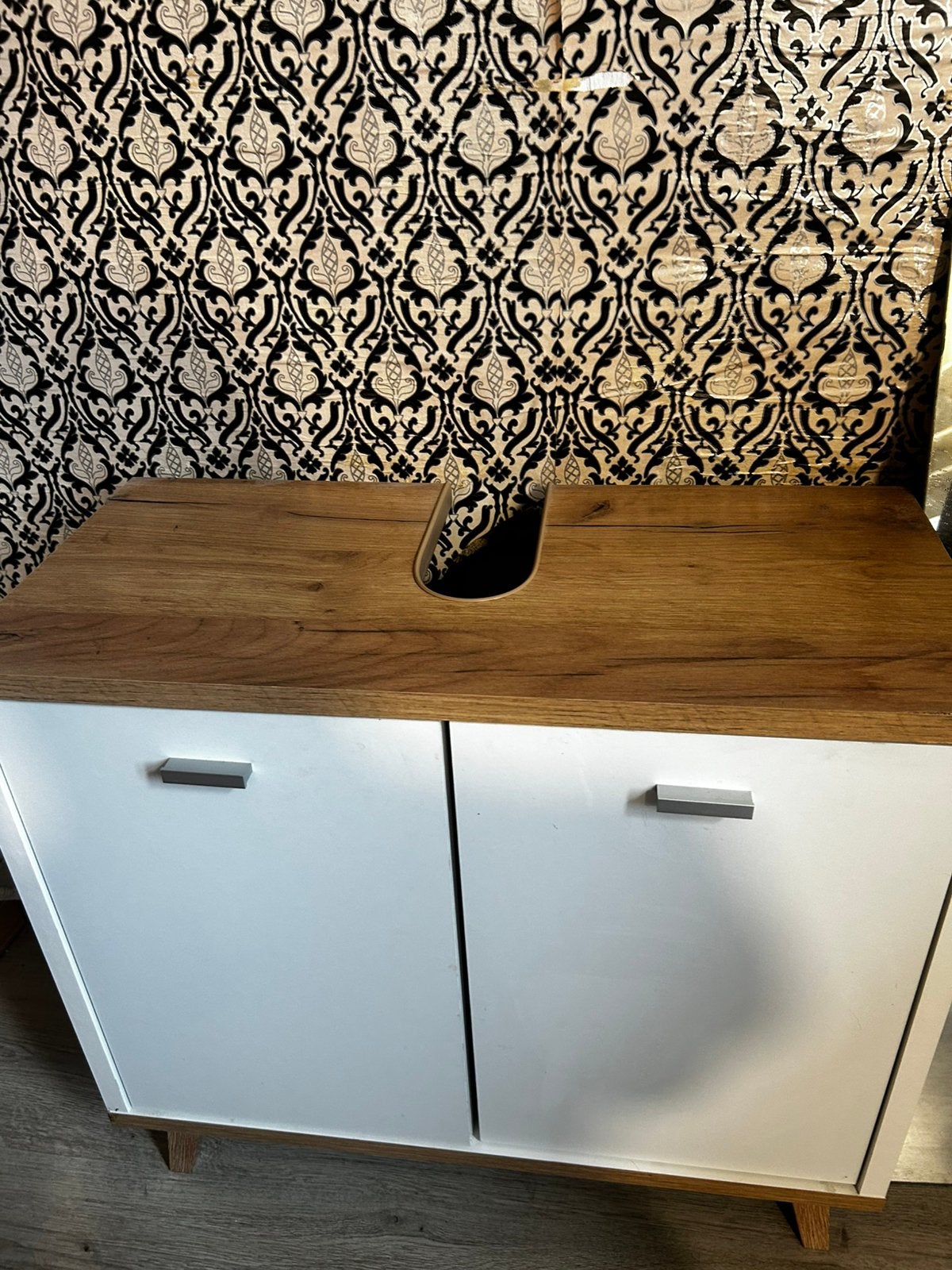 Lavabo kastje, Huis en Inrichting, Ophalen, Zo goed als nieuw