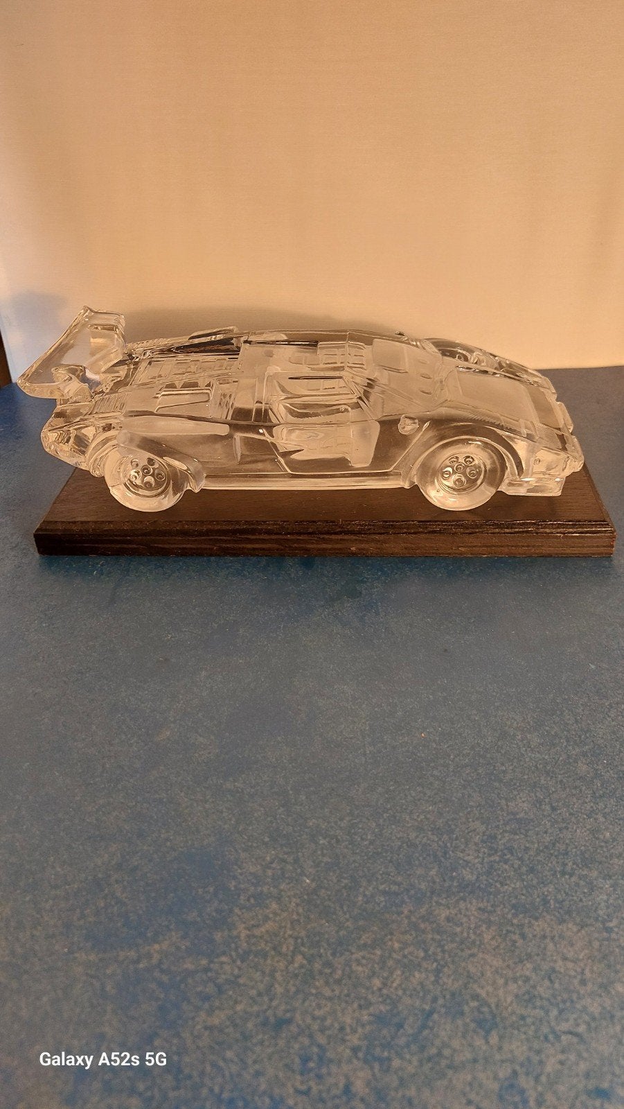 Magnifique Lamborghini Countach en verre., Enlèvement ou Envoi