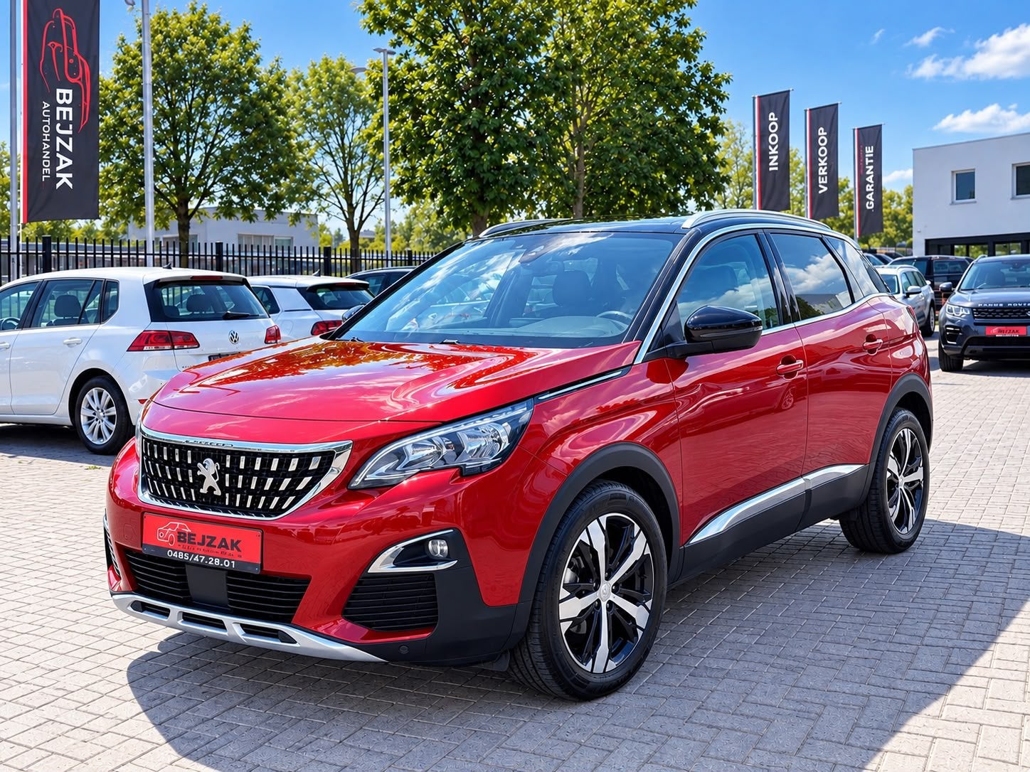 Peugeot 3008 - 1.2i - 131pk - Allure - 69.000km - 1j Gar, Auto's, Automaat, Euro 6, Bedrijf, Te koop