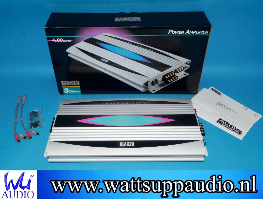 Amplificateur 4 canaux ALTEC LANSING ALA320, Enlèvement ou Envoi, Neuf