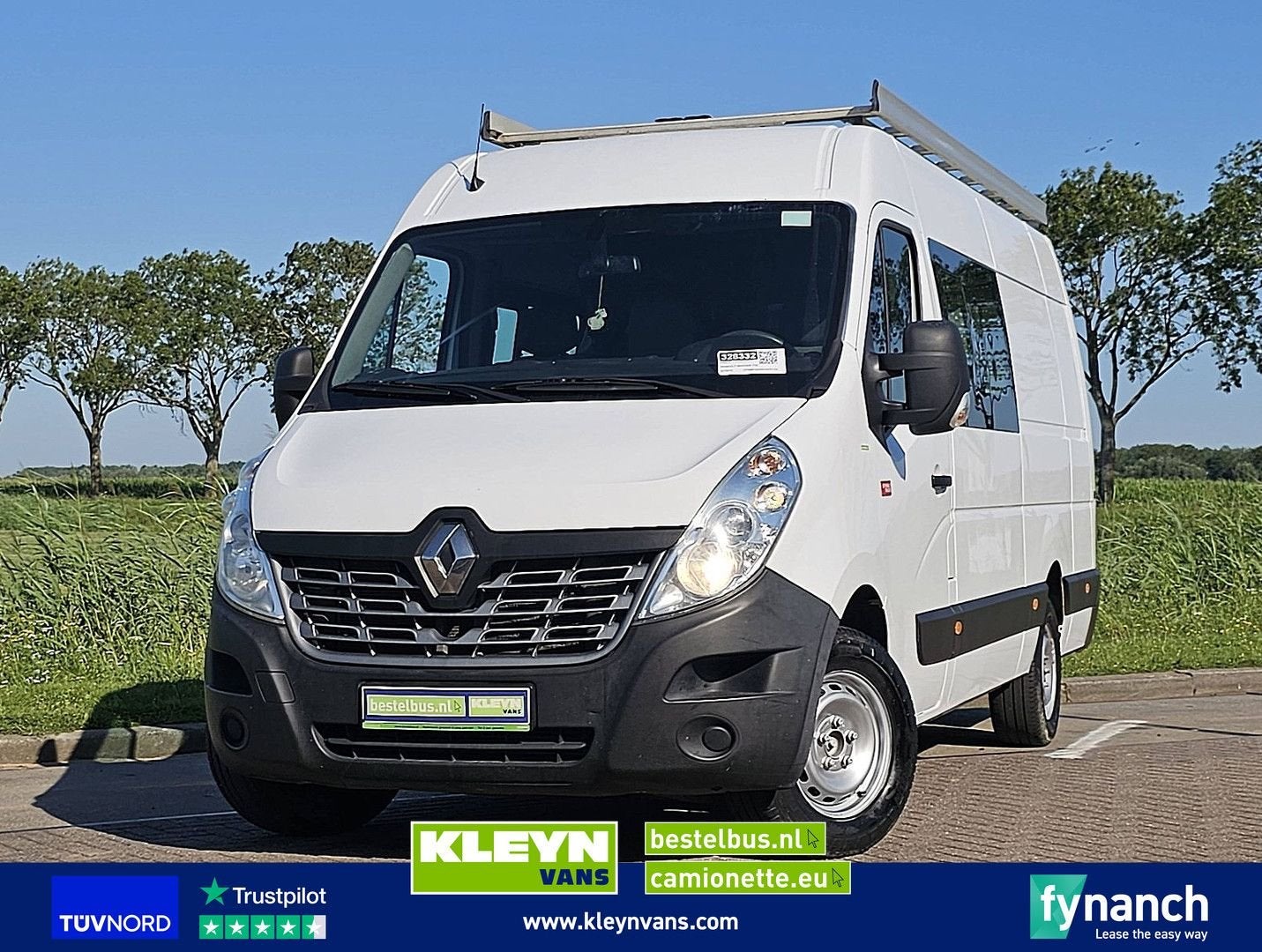 Renault MASTER T35 dubbel cab ac EURO6, Autos, Camionnettes & Utilitaires, Entreprise, ABS, Air conditionné, Verrouillage central