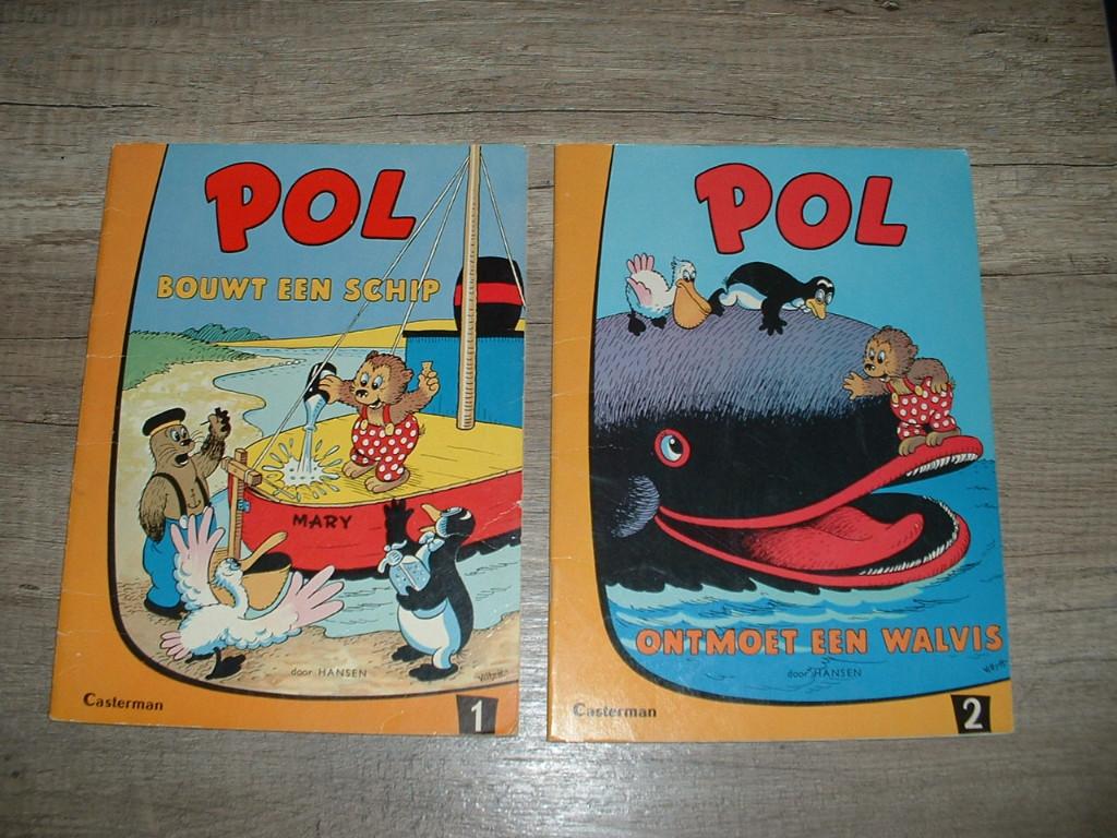 verzameling strips pol, pel en pingo 1e reeks nrs 1-30, Meerdere stripboeken, Ophalen of Verzenden