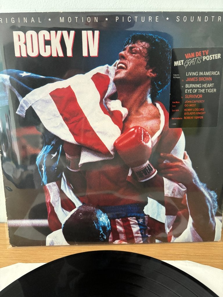 LP - Rocky IV - bande originale, CD & DVD, Vinyles | Musiques de film & Bandes son, Utilisé, 1980 - 1989, Enlèvement ou Envoi