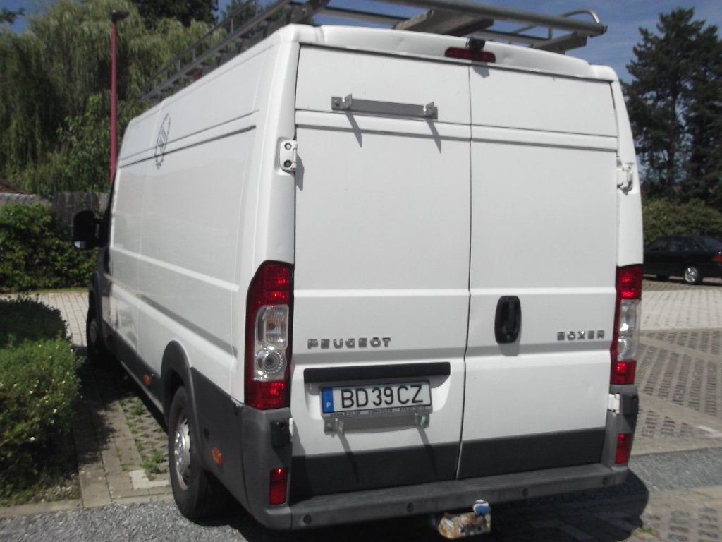 peugeot boxer 3.0 158 pk H42L bj2009, Auto's, Voorwielaandrijving, Stof, Zwart, 4 cilinders
