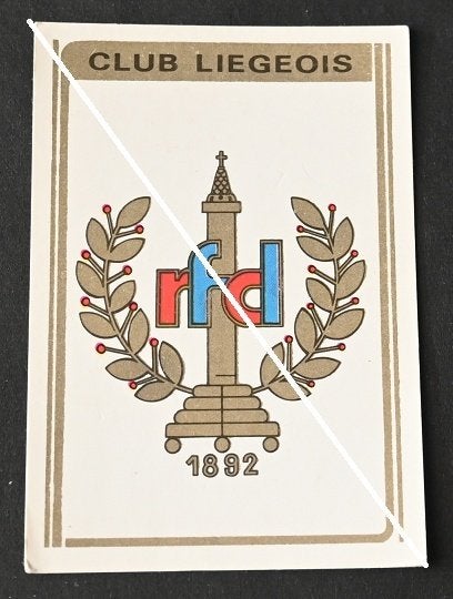 Panini Football 1973 - 74/Club Liège/Emblème, Envoi, Comme neuf, Affiche, Image ou Autocollant