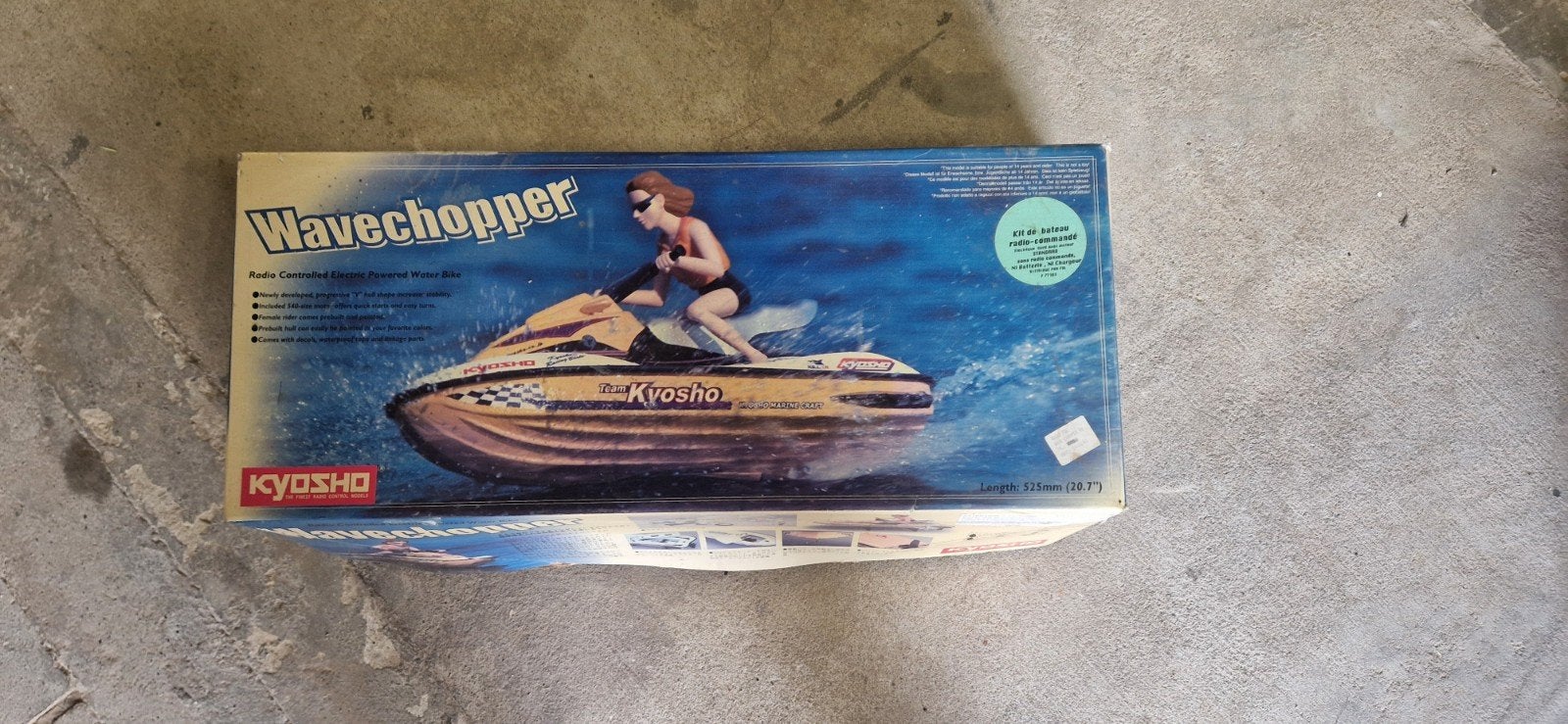 Wavechopper van kyosho gloednieuw, Hobby en Vrije tijd, Ophalen