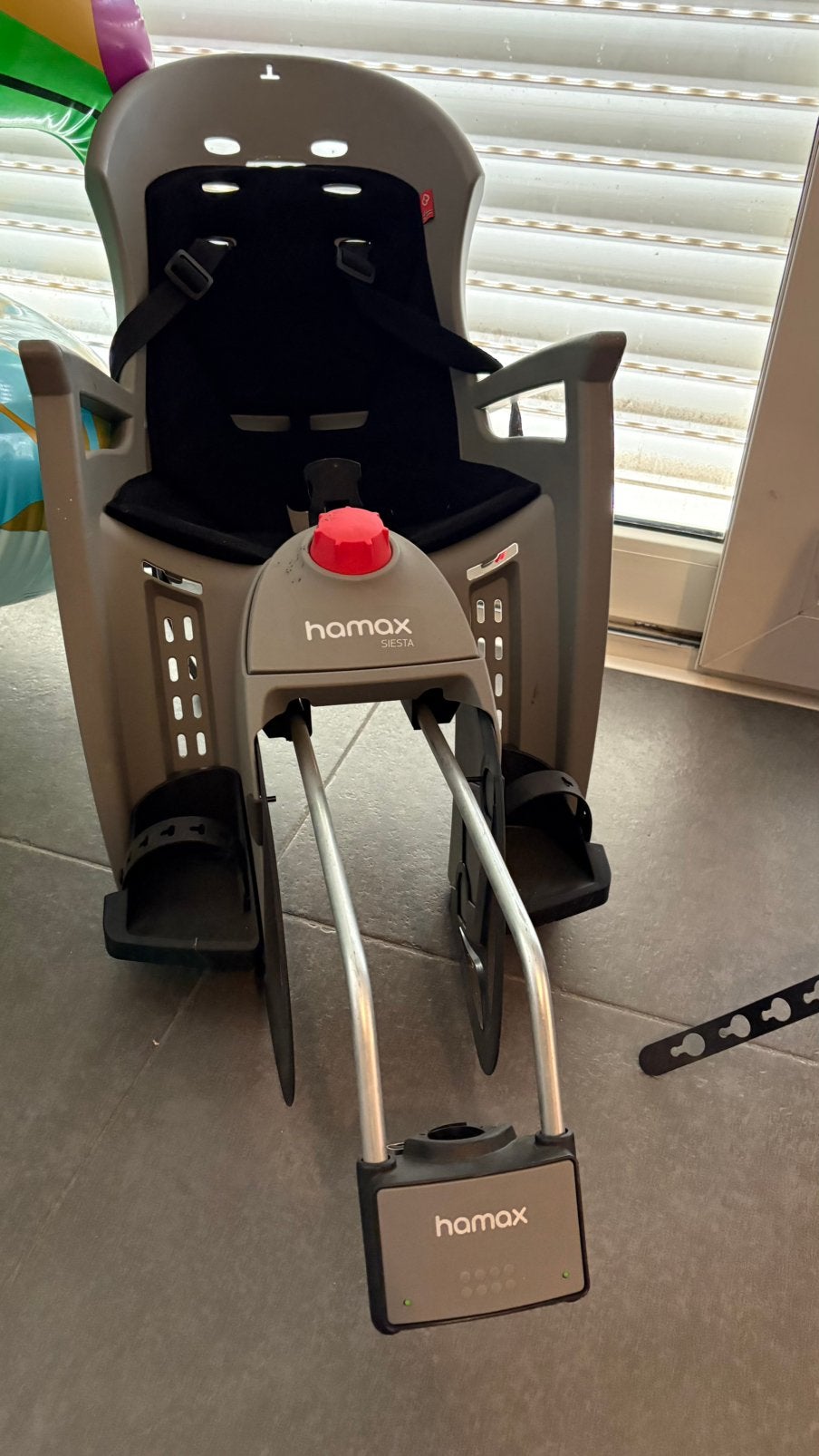 Hamax Siesta fietsstoel, Ophalen, Zo goed als nieuw