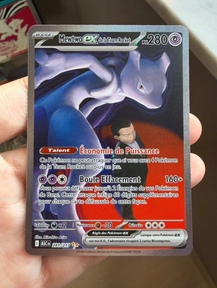 Team Rocket’s Mewtwo, Enlèvement ou Envoi, Comme neuf