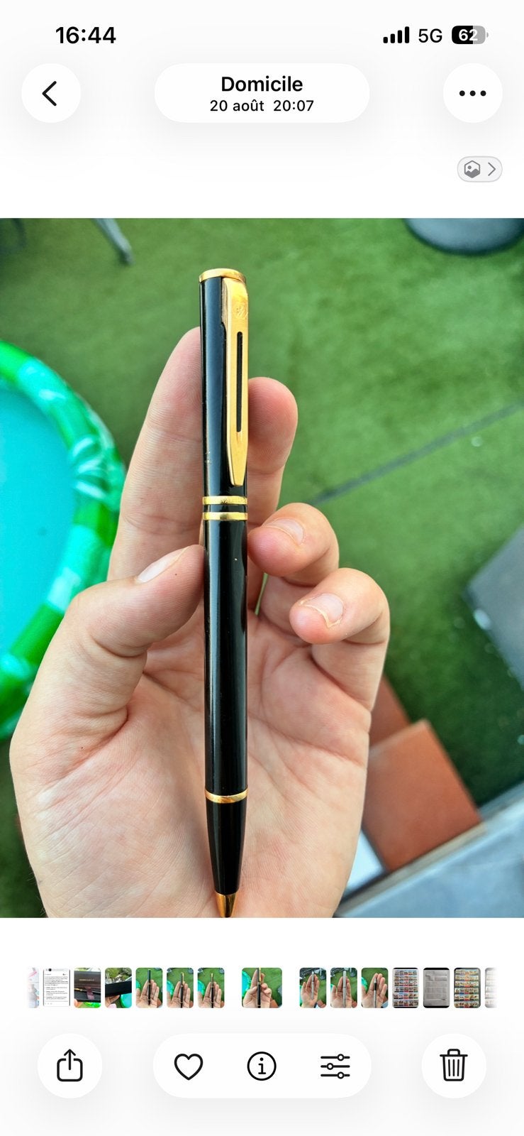 Stylo bic Waterman Le Man, Collections, Stylos, Enlèvement ou Envoi, Comme neuf, Stylo, Waterman