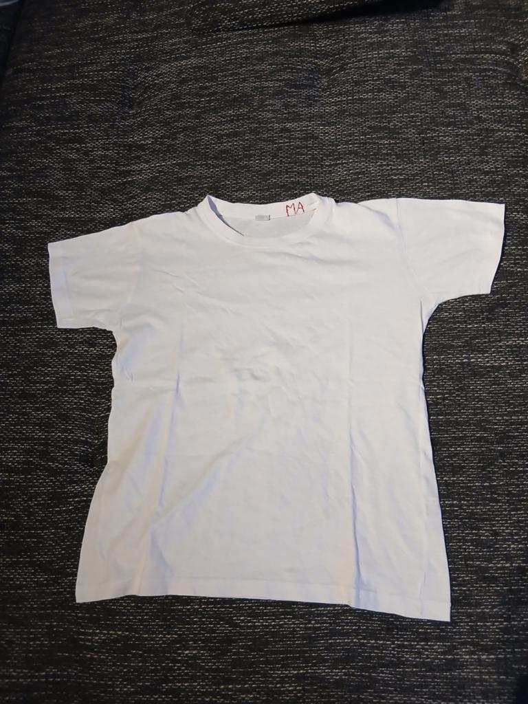 Witte t-shirt, maat 158/164., Kinderen en Baby's, Kinderkleding | Maat 158, Ophalen, Zo goed als nieuw, Jongen, Shirt of Longsleeve