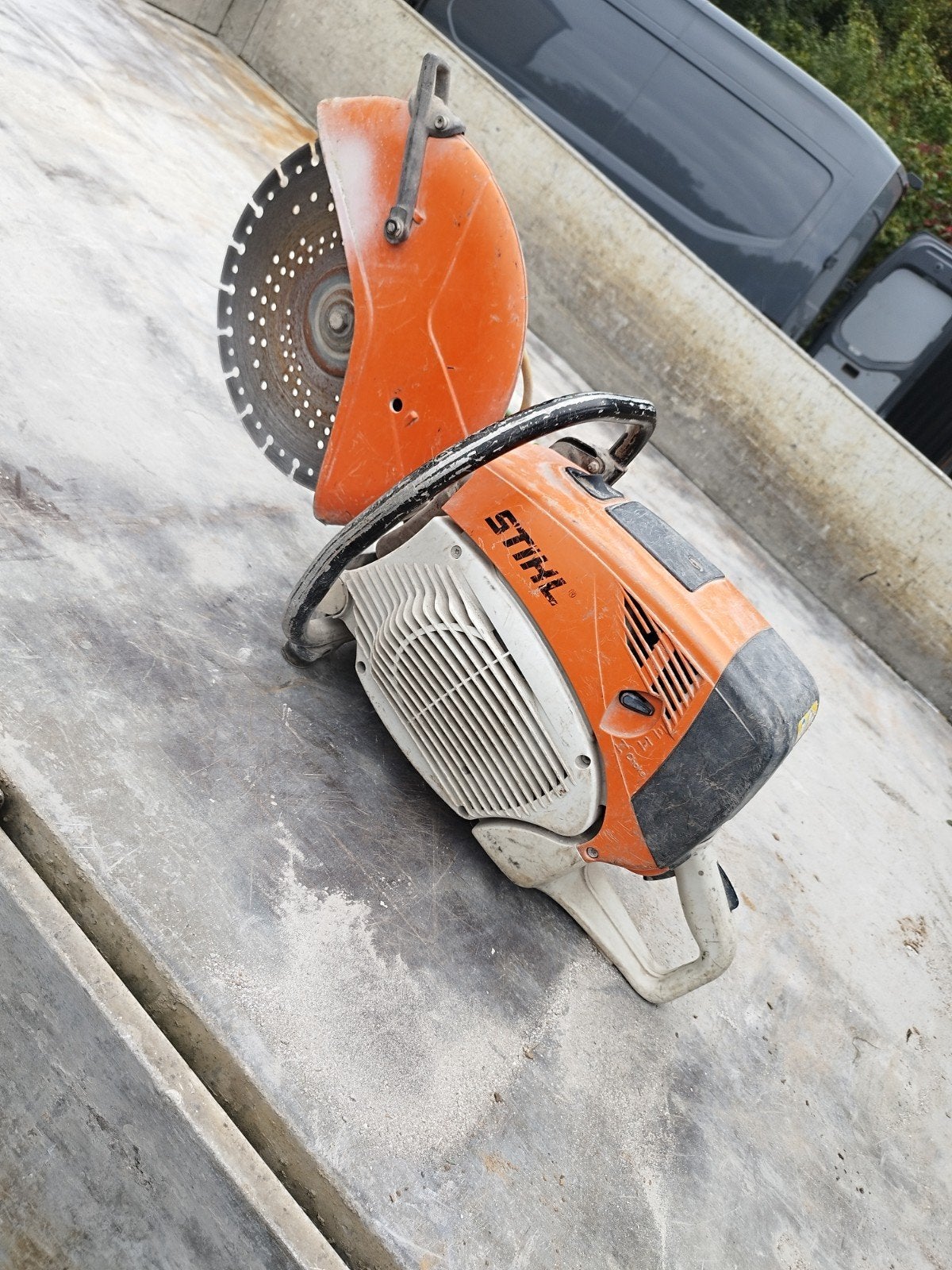 disceuse thermique, Doe-het-zelf en Bouw, Ophalen