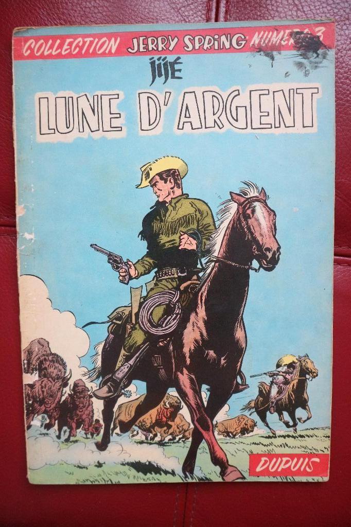 bd JERRY SPRING 3 LUNE D'ARGENT EO 1956, Livres, Une BD, Enlèvement ou Envoi