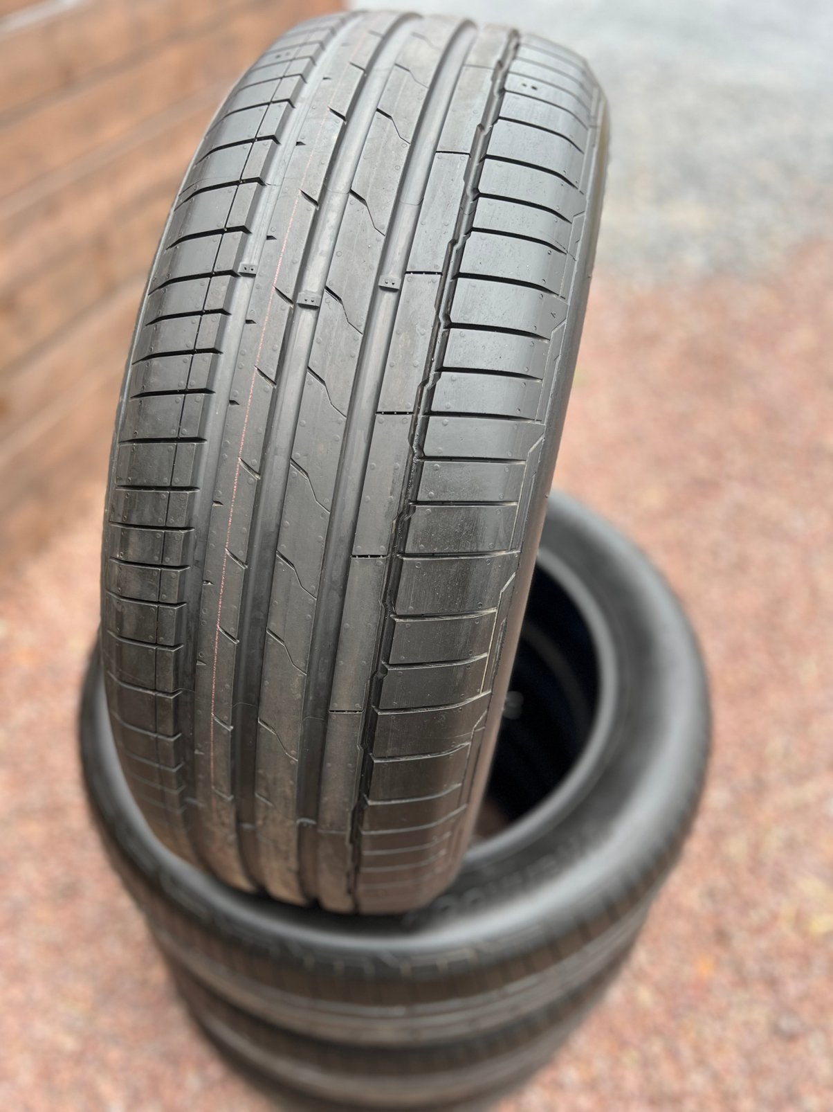 4x Hankook Ventus S1 evo3 EV - 235/55 R19 101T (DOT 2025), Ophalen, Gebruikt, Skoda