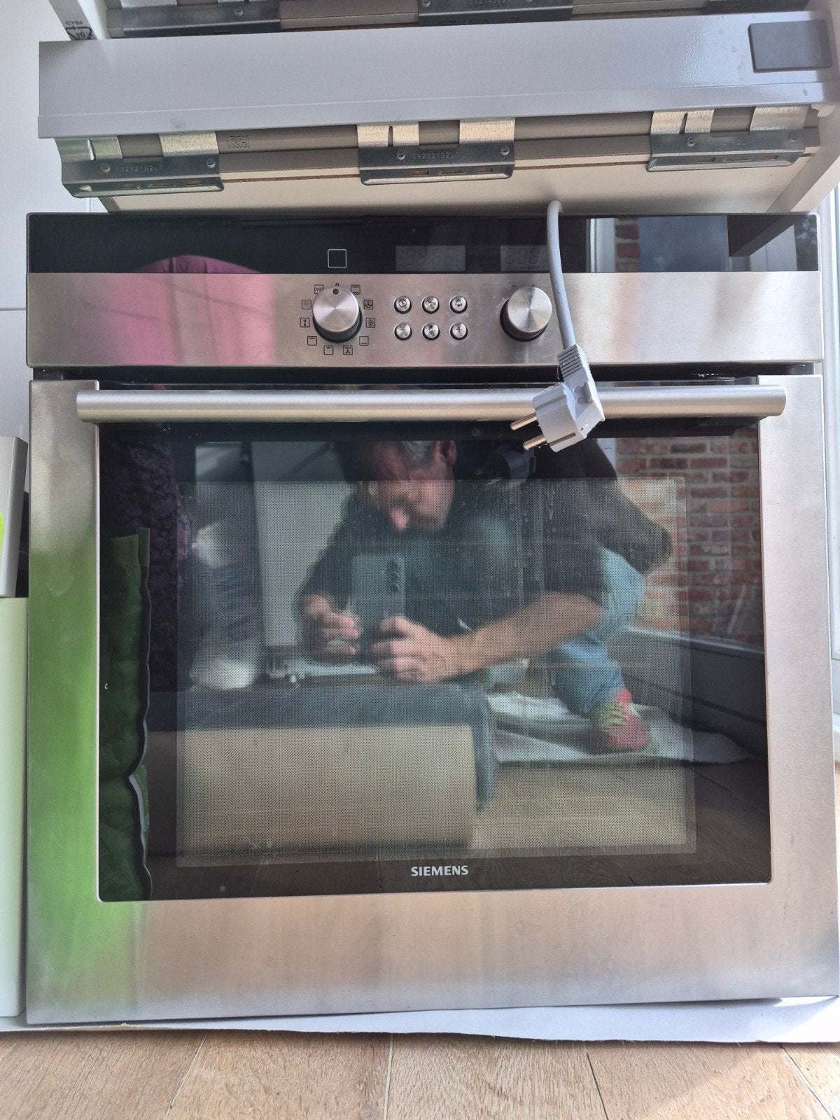 Ingebouwde oven met pyrolyselade, Elektronische apparatuur, Ophalen, Gebruikt, Oven, Hete lucht