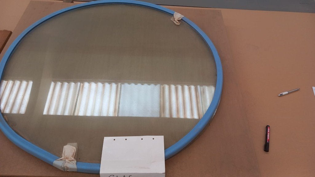 Rond glazen tafelblad, Ophalen, Rond, Tafelblad, Glas
