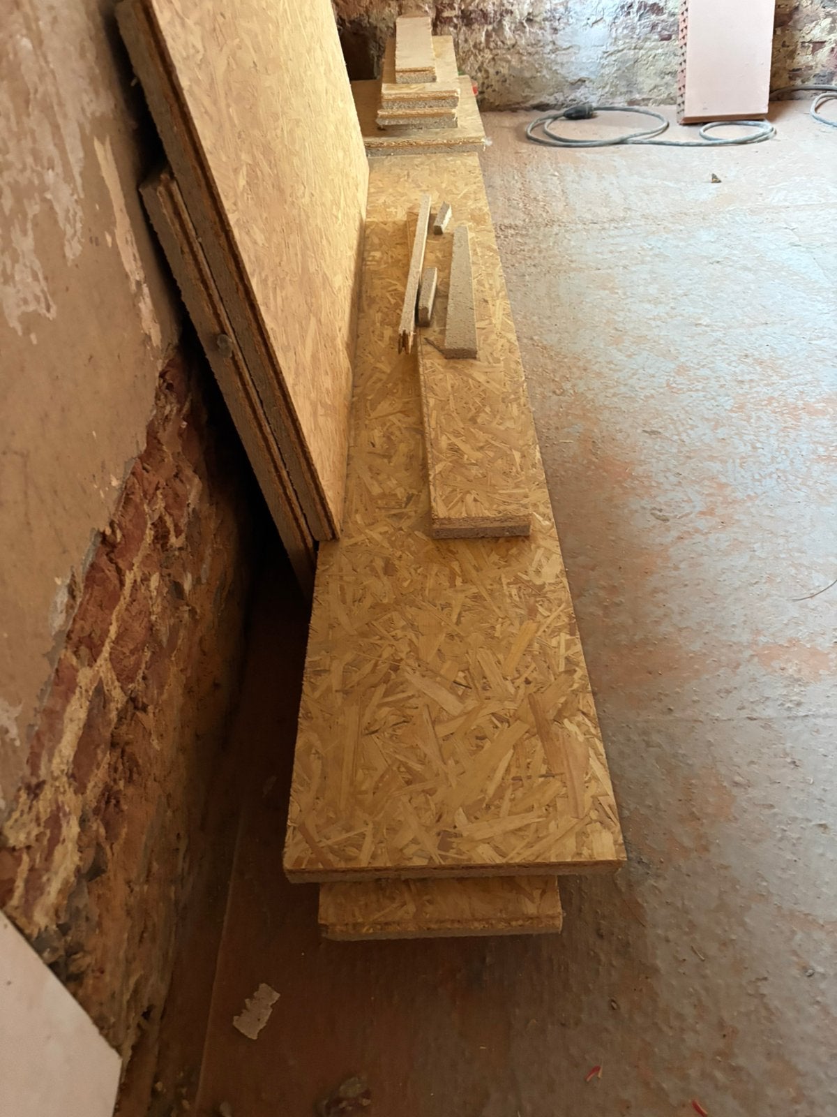 Gratis Osb 18mm + panterre overschot, Doe-het-zelf en Bouw, Ophalen, Zo goed als nieuw