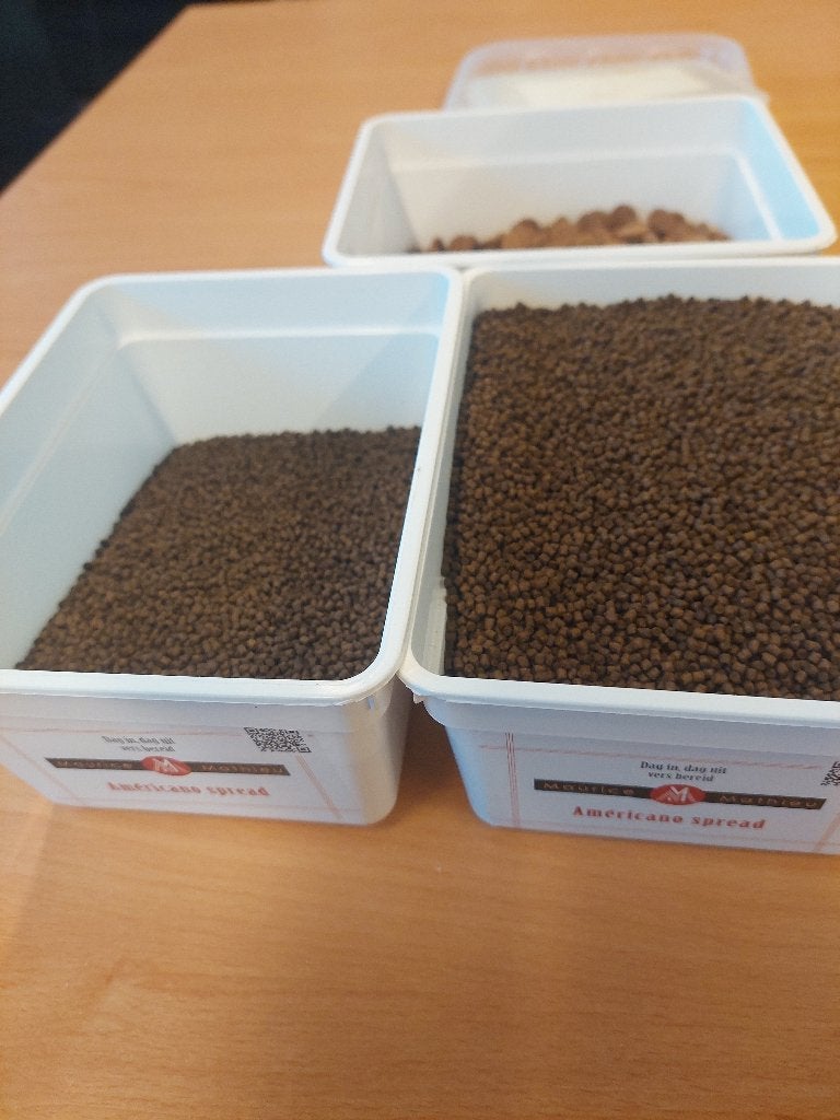 Visseneten granulaat, Ophalen, Nieuw, Overige typen