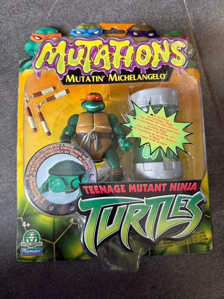 Set jouet figurine retro Tortues ninja de chez playmates, Enlèvement ou Envoi, Comme neuf