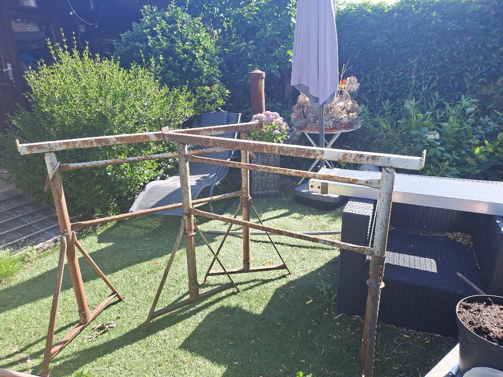 2(twee) metsers schragen, Ophalen, Gebruikt, ., .