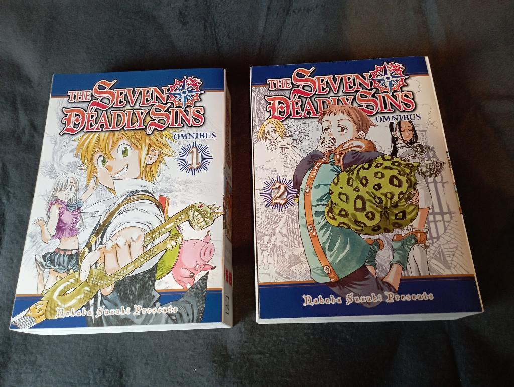 manga the seven deadly sins omnibus 1 en 2, Boeken, Meerdere comics, Ophalen, Zo goed als nieuw
