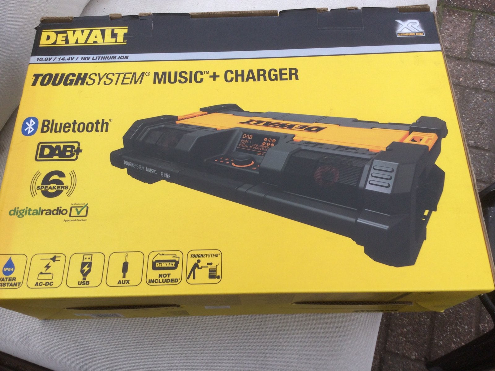 Werf radio dewalt, Ophalen of Verzenden, Nieuw, Bouwradio