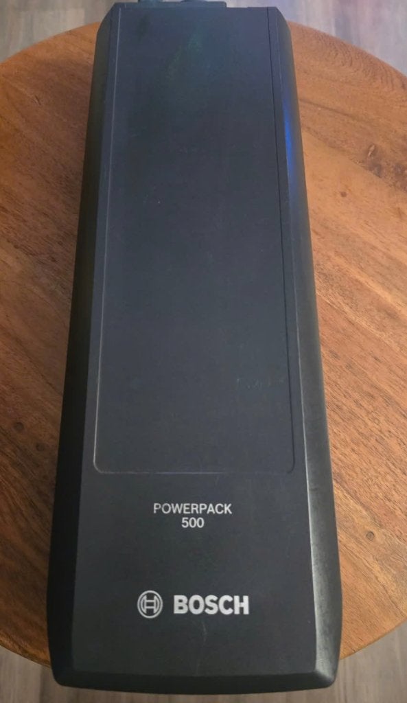Bosh Powerpack 500 fietsaccu, Fietsen en Brommers, Fietsaccessoires | Fietsaccu's, Ophalen of Verzenden, Zo goed als nieuw
