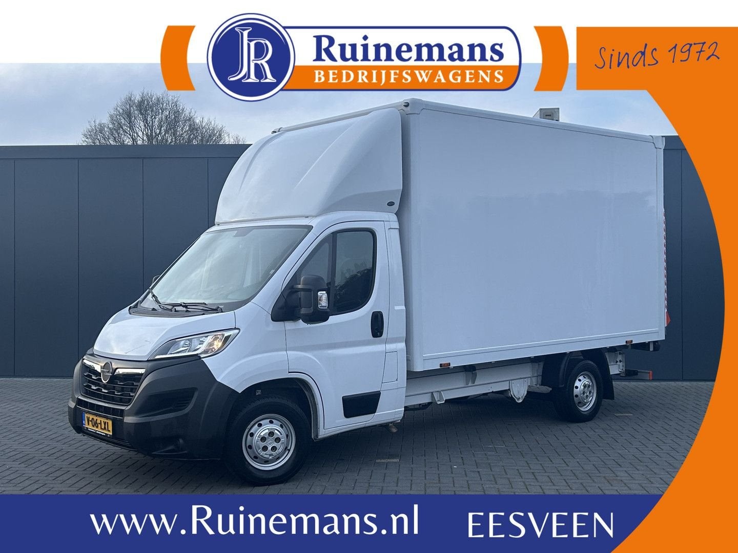 Opel Movano 2.2 CDTi 141 PK / BAKWAGEN+KLEP / 1.050 KG LAADV, Auto's, Bestelwagens en Lichte vracht, Centrale vergrendeling, Wit