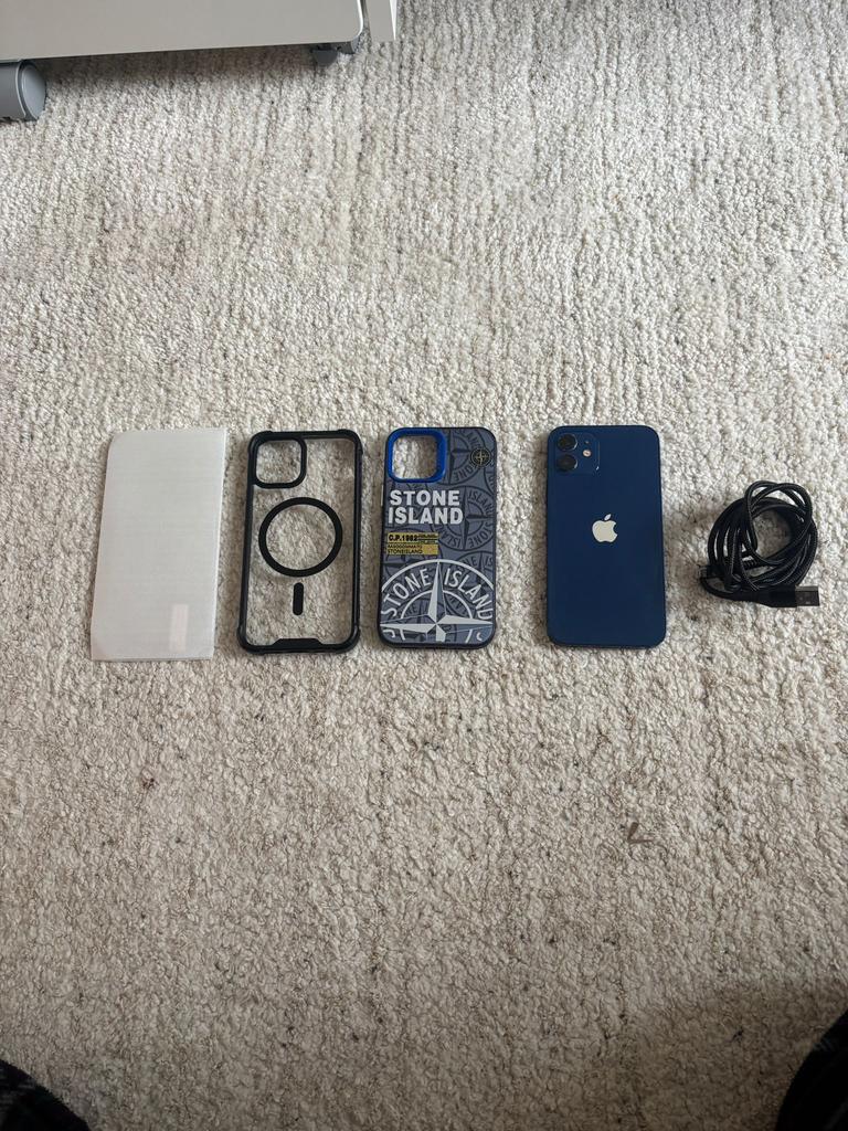 iPhone 12 bleu 64GO, Télécoms, 88 %, Enlèvement, Utilisé, IPhone 12