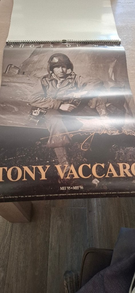 Kalender Tony Vacaro mei 95-96, Divers, Calendriers, Enlèvement ou Envoi, Calendrier annuel, Comme neuf
