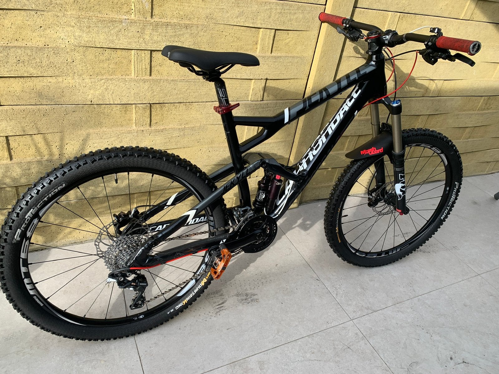 Mtb full suspension cannondale, Ophalen, Zo goed als nieuw