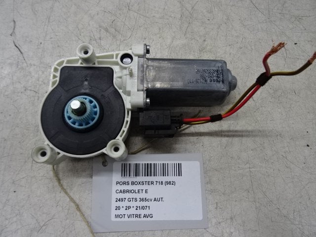 MOTEUR LEVE VITRE ELECTRIQUE AVANT GAUCHE 718 Boxster (982), Utilisé, Avant, Porsche