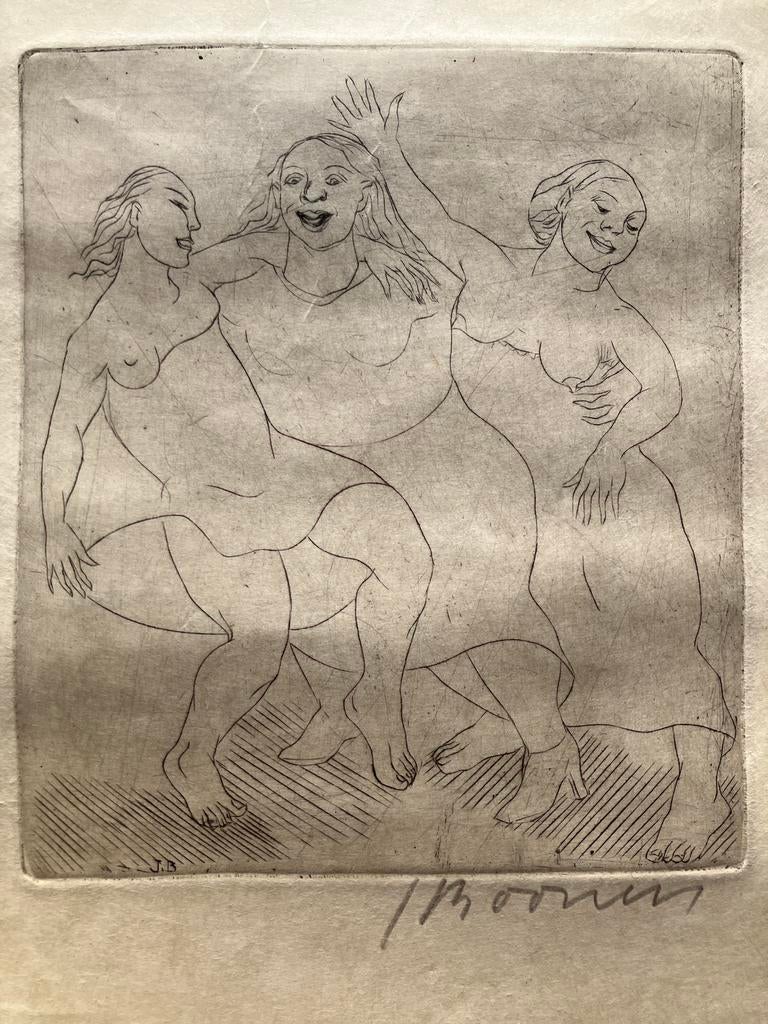 Ets Jacques Boonen (1911-1968), Antiek en Kunst, Ophalen, Ets
