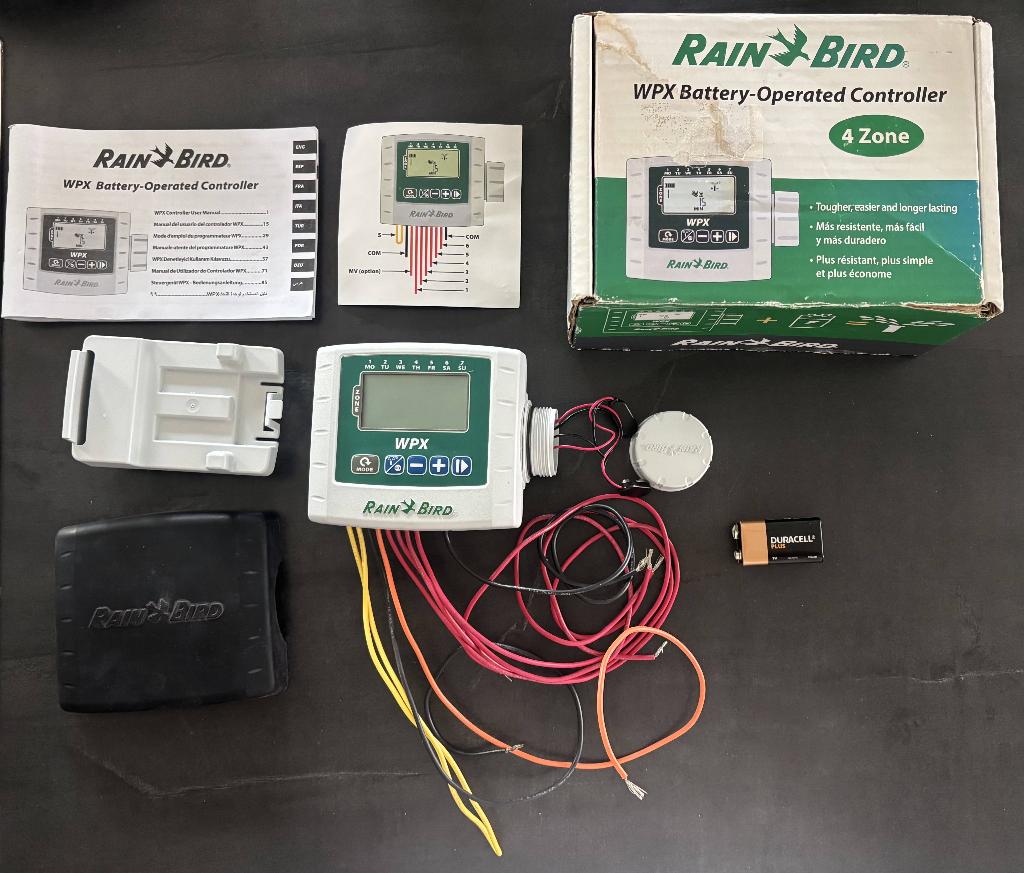 Rain Bird WPX4 Bewateringstimer op batterijen, Tuin en Terras, Ophalen of Verzenden, Zo goed als nieuw